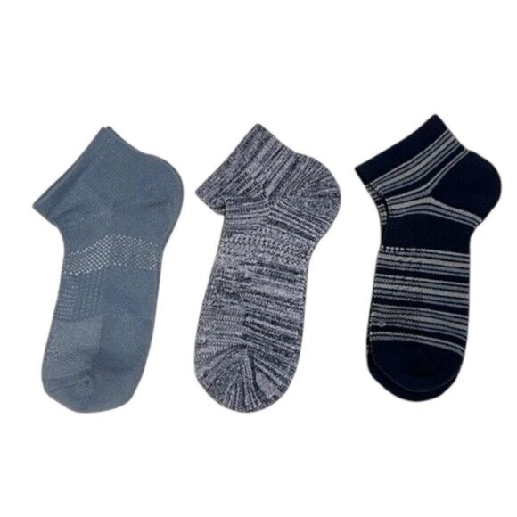 Tommie Copper Unisex Set of 3 UltraTemp & Ultraguard Ankle Socks MEDIUM - Picture 2 of 5